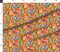 1960S Psychedelic Flower Power Flowers Colorful Rainbows Red Pink Orange Purple Costume Custom Printed Fabric by Spoonflower Various Fabrics by the Yard or Fat Quarter